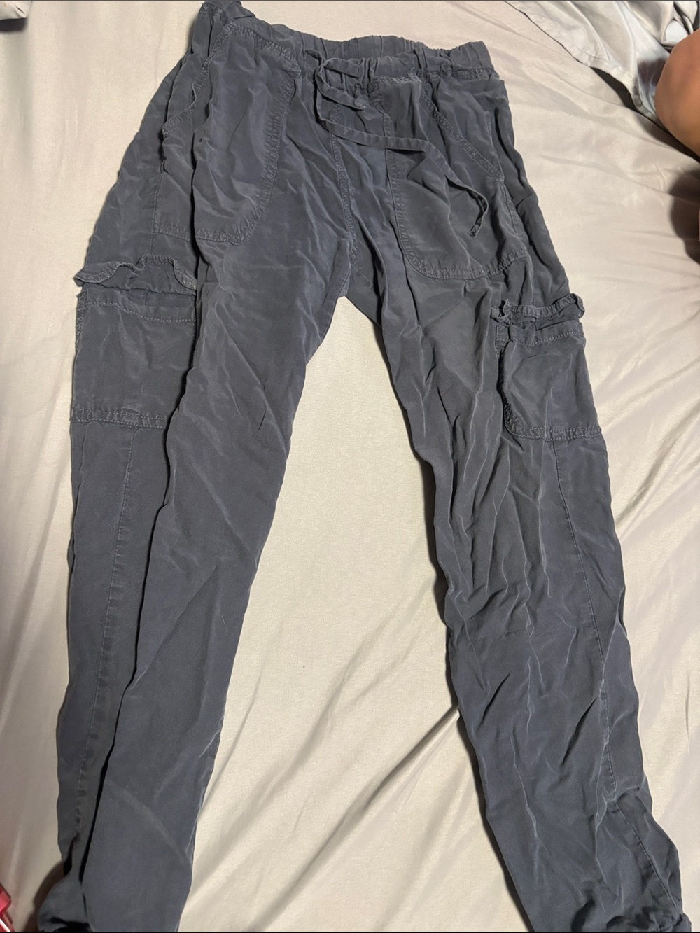 Thread & Supply Slate Gray Cargo Joggers